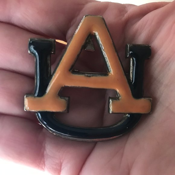 Jewelry - University of Auburn Pendant Pin Football Vintage